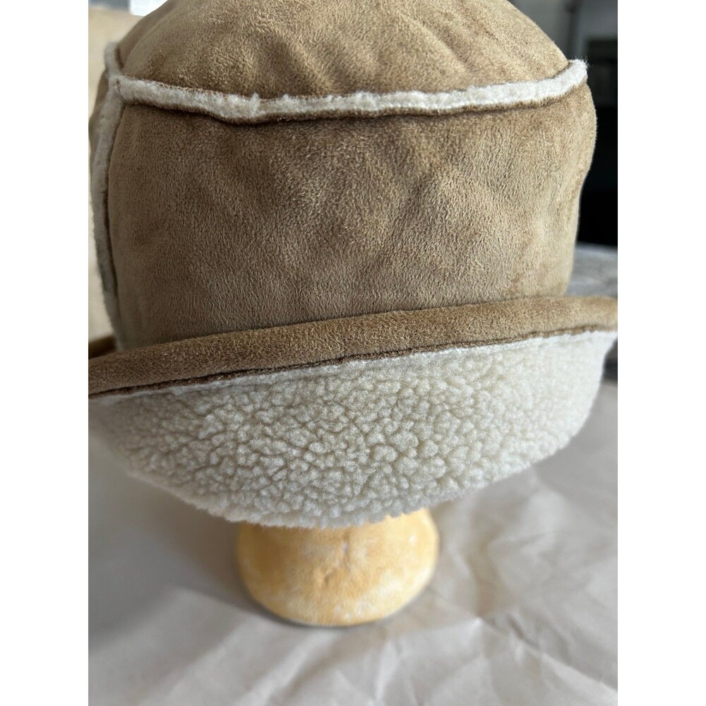 Tan and Cream Hat